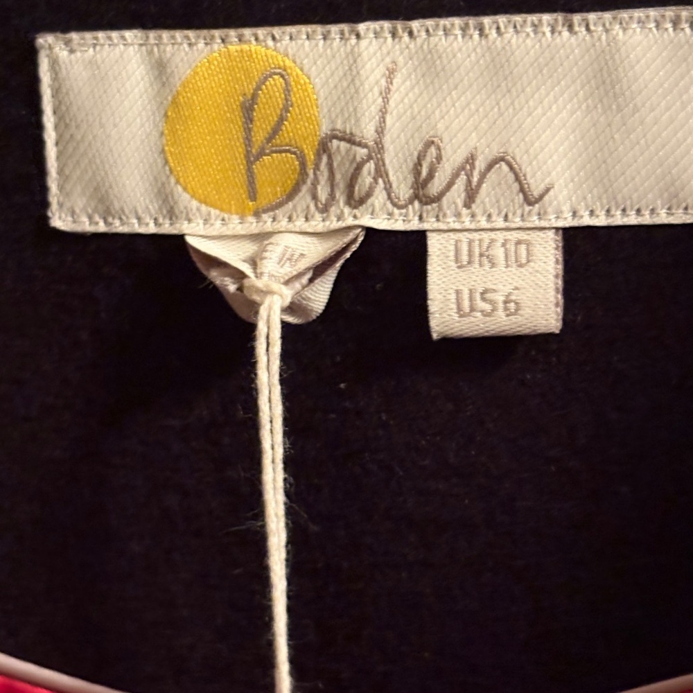 Boden Navy Blue Coat - Picture 5 of 11